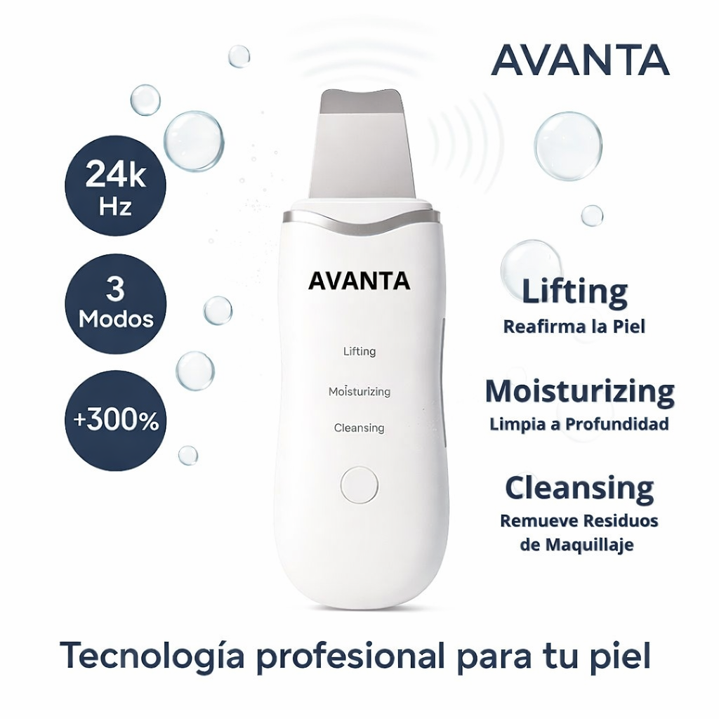 LIMPIADOR FACIAL ULTRASONICO